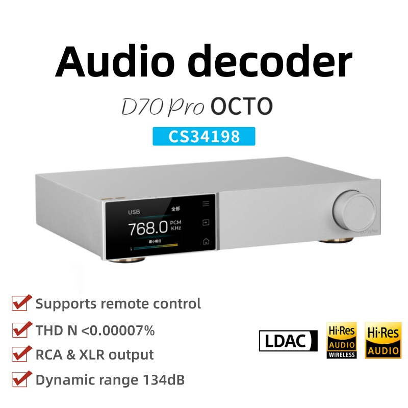 Dac Usb Coaxial Optical Bluetooth - Dekoder audio High Fidelity, DAC o