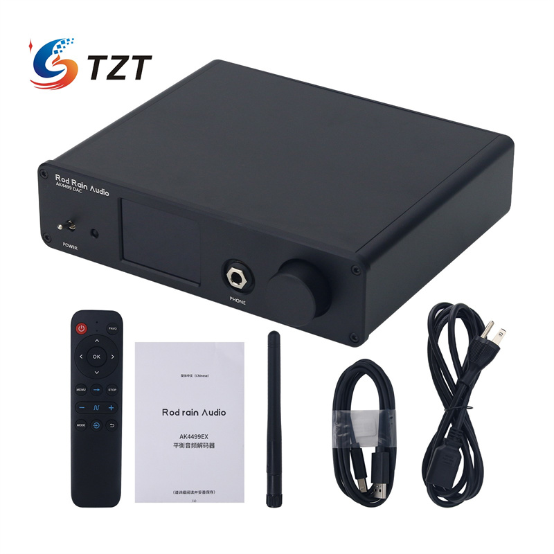 Ak4499 Dac Decoder - Wzmacniacz słuchawkowy TZT Rod Rain Audio