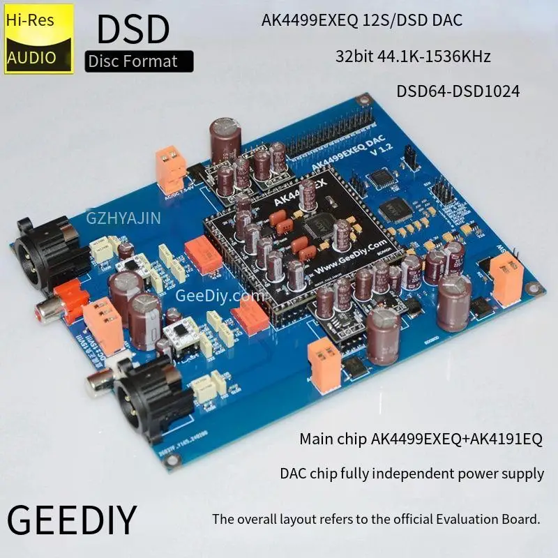 Ak4499 Dac Decoder - Najnowszy dekoder audio AK4499 EX I2S/DSD,