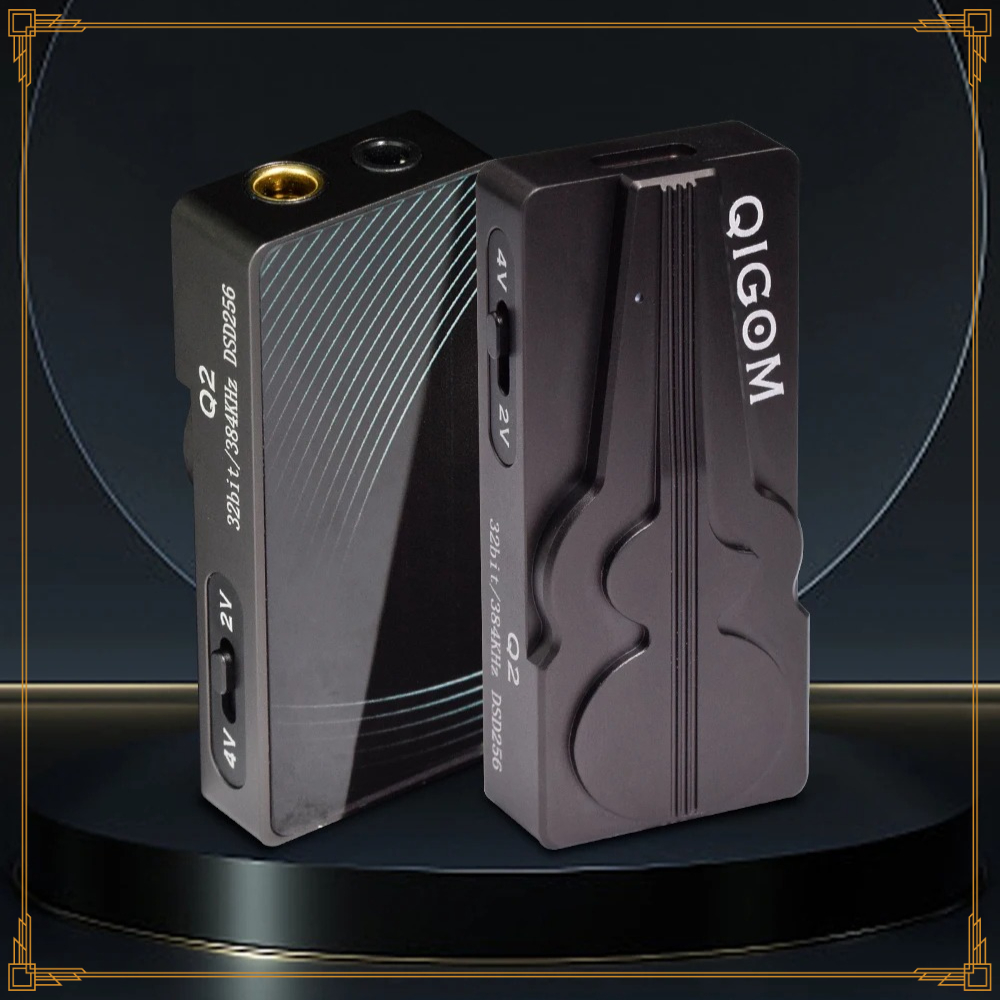 Dac With Headphone Amp Balanced - QIGOM Q2 USB C DAC Wzmacniacz