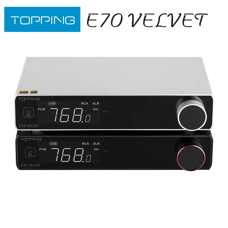 Dac Usb Coaxial Optical Bluetooth - TOPPING E70 VELVET AK4499EX Dekoder XU316