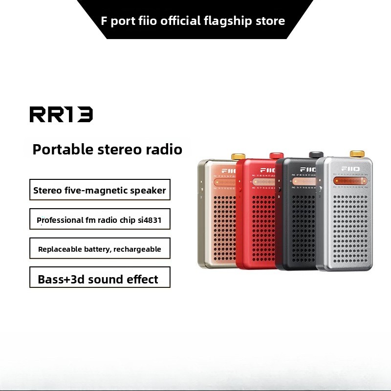 Portable Dac Dongle Usb C - FiiO Snowsky RR13 Przenośne radio stereo