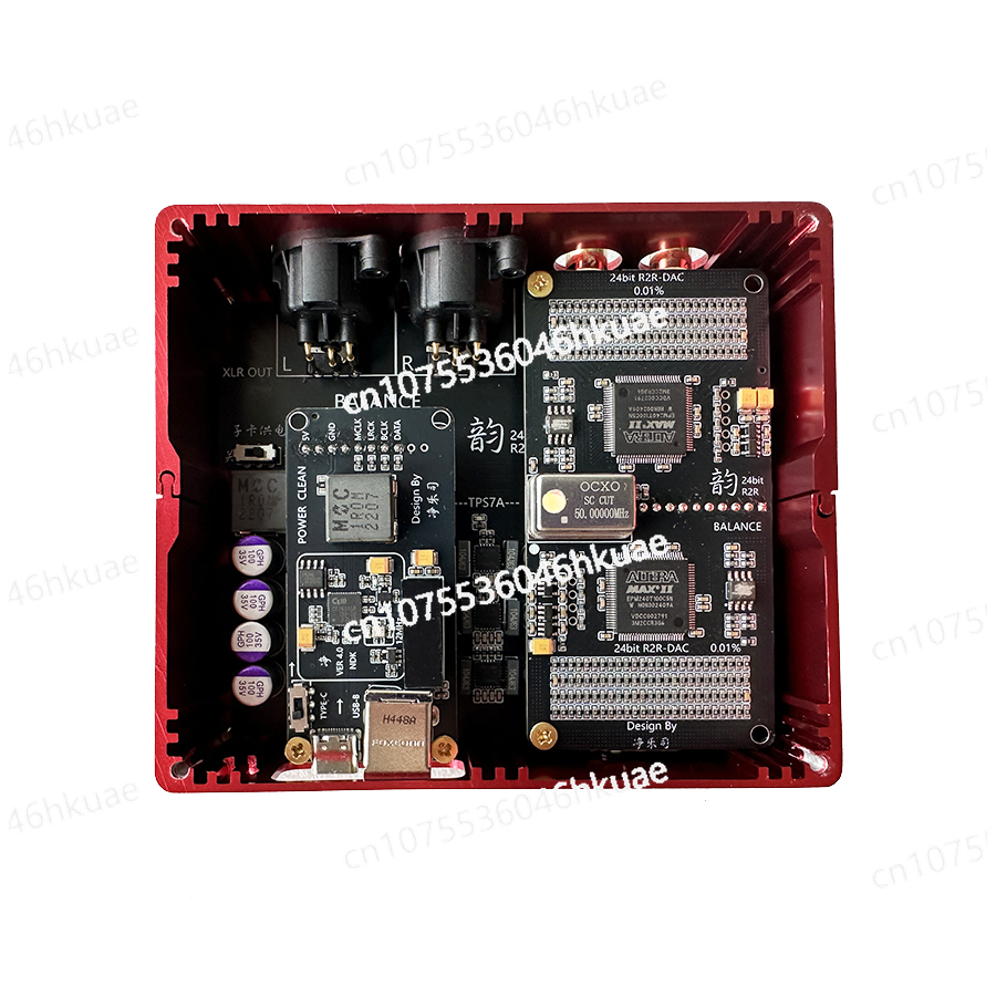 R2R Dac Balanced Xlr - Obsługuje wejście Coaxial/Bluetooth USB, dekoder R2R