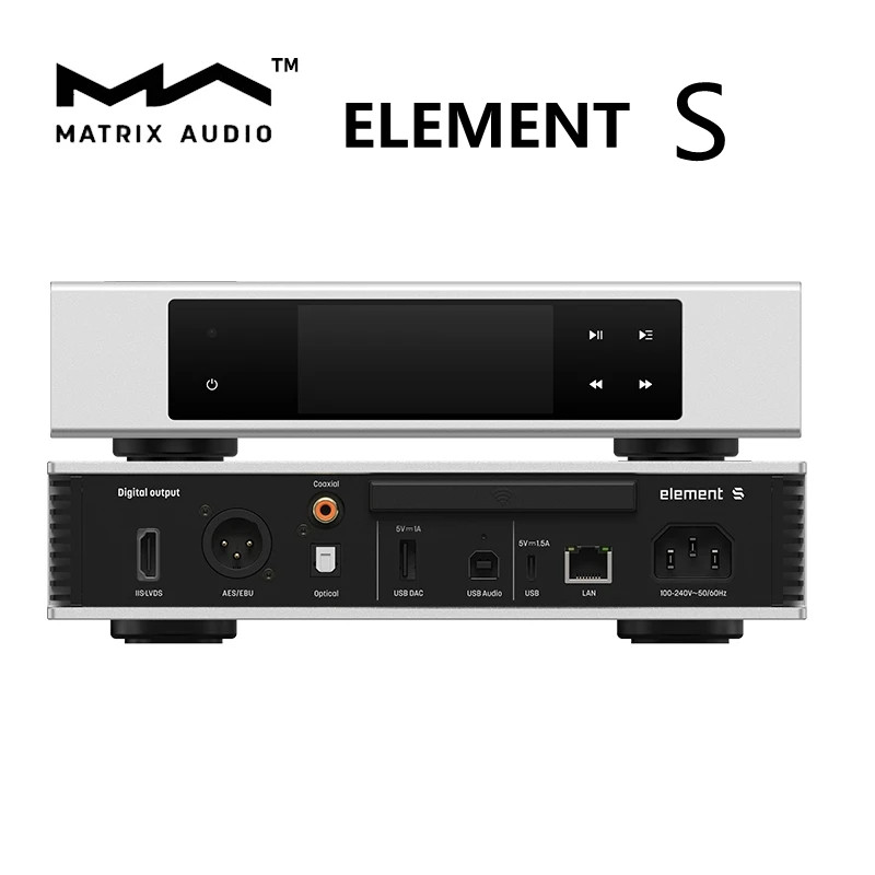 Dac Streamer Network Player - MATRIX Element S Music Streamer z