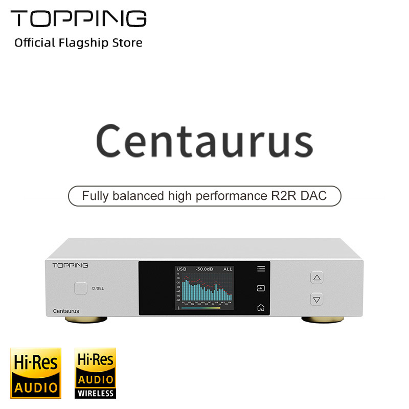 R2R Dac Balanced Xlr - TOPPING Centaurus Decoder W pełni Zbalansowany