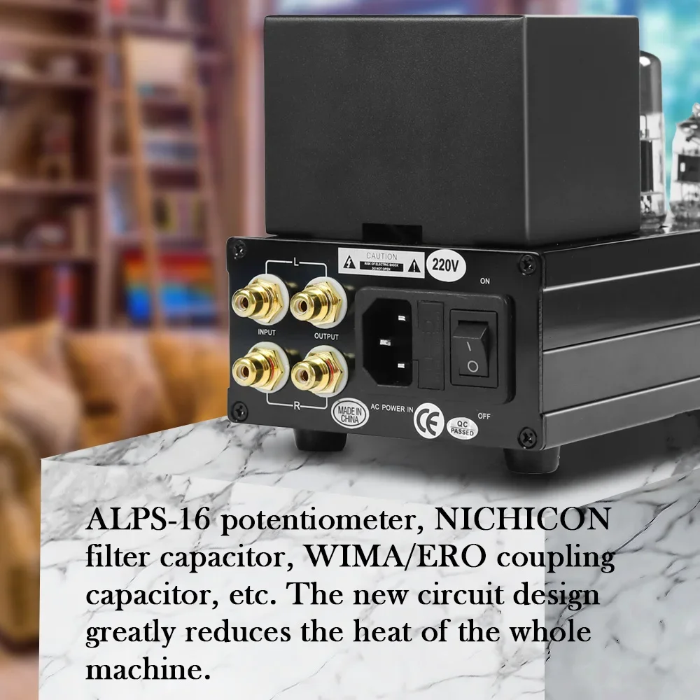 Dac With Headphone Amp Balanced - Wzmacniacze słuchawkowe lampowe Little Dot MK2