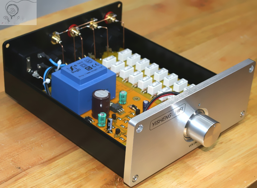 Dac Preamp Volume Control Relay - Przekaźnik regulatora głośności zbalansowany przedwzmacniacz DAC