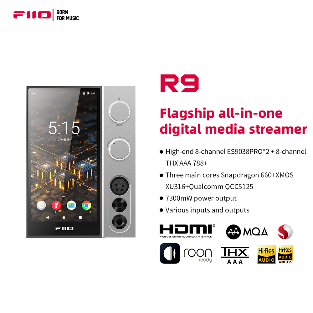 FiiO R9 Android Media streamer – Dac Streamer Network Player recenzja i cena