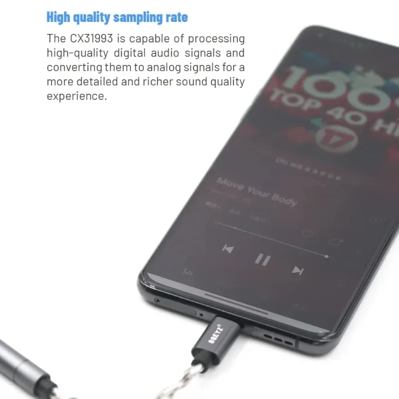 BQEYZ LIN Adapter do słuchawek – Portable Dac Dongle Usb C recenzja i cena