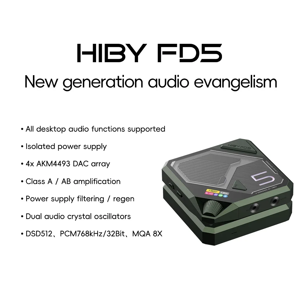 VoltSHiby Fd5 Bezprzewodowy wz – Dac Akm4493 Usb Dsd512 recenzja i cena