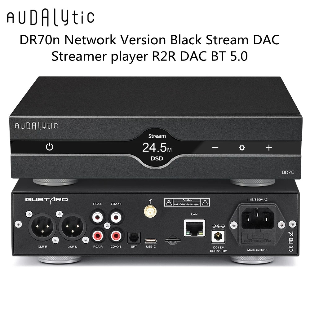 Audalytic DAC-DR70 /N HP70 AH9 – Dac Streamer Network Player recenzja i cena