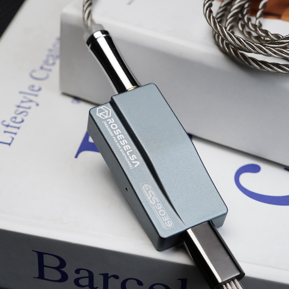 ROSESELSA RS9039 Przenośny DAC – Dac With Headphone Amp Balanced recenzja i cena