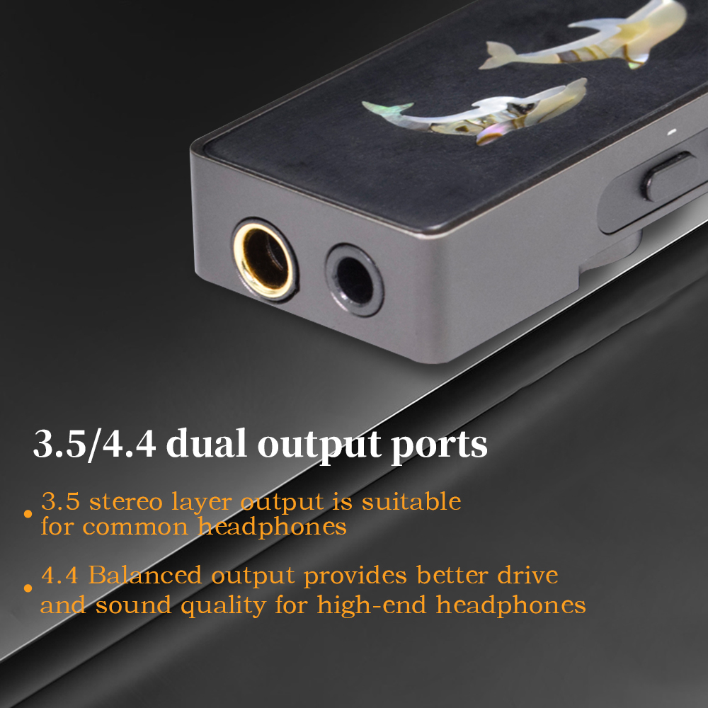 QIGOM Q2 USB C DAC Wzmacniacz  – Dac With Headphone Amp Balanced recenzja i cena