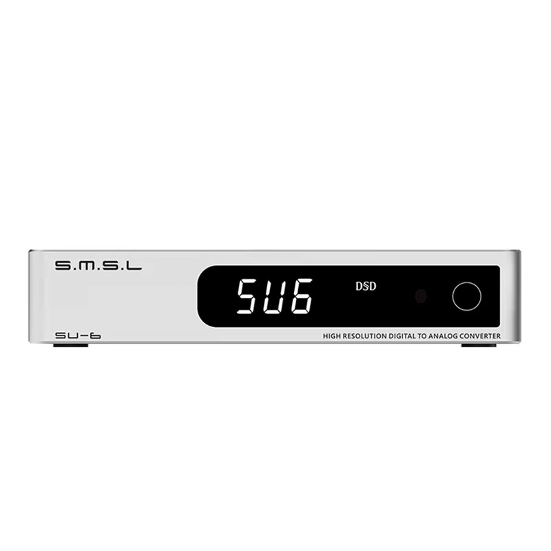 SMSL SU-6 Dekoder ES9038Q2M OP – Dac Usb Coaxial Optical Bluetooth recenzja i cena
