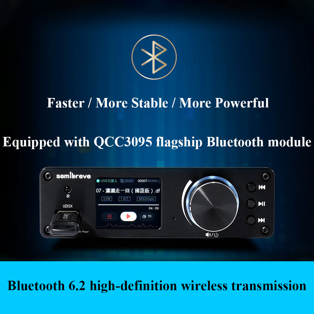 NP10H – cyfrowy odtwarzacz aud – Dac Usb Coaxial Optical Bluetooth recenzja i cena