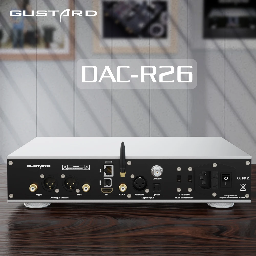 GUSTARD DAC-R26 – dyskretny pr – R2R Dac Balanced Xlr recenzja i cena