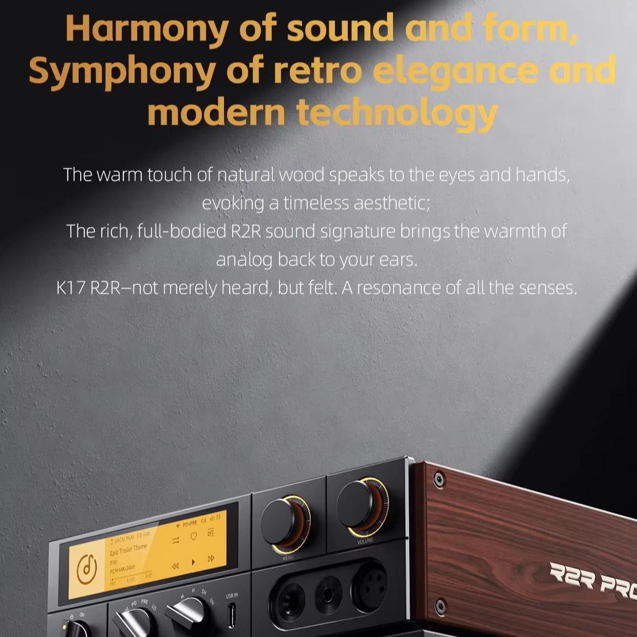 FIIO K17 R2R Desktop AMP Wzmac – R2R Dac Balanced Xlr recenzja i cena