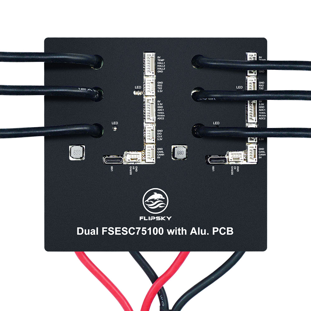 Flipsky Dual 75100 z aluminiow – Dual Ess9038 Dac recenzja i cena