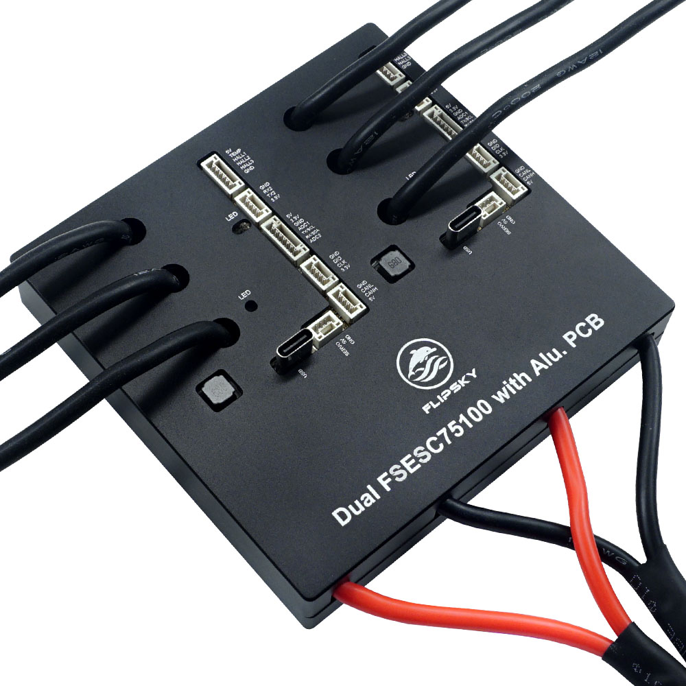 Flipsky Dual 75100 z aluminiow – Dual Ess9038 Dac recenzja i cena