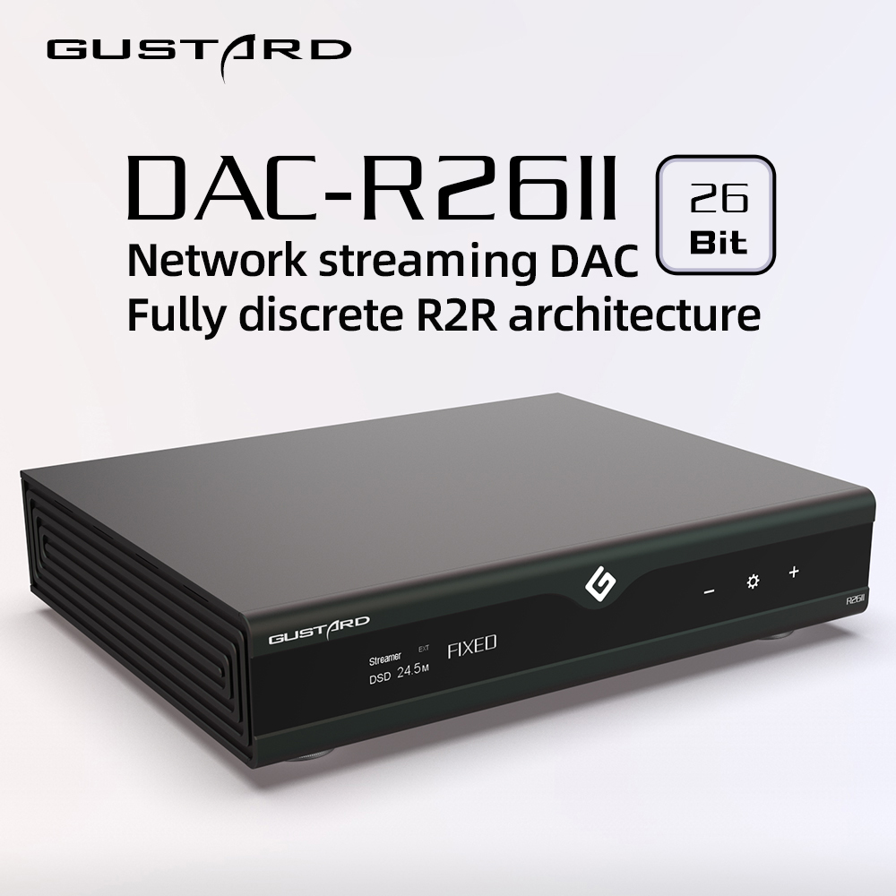 GUSTARD DAC-R26II HIFI Cyfrowy – R2R Dac Balanced Xlr recenzja i cena