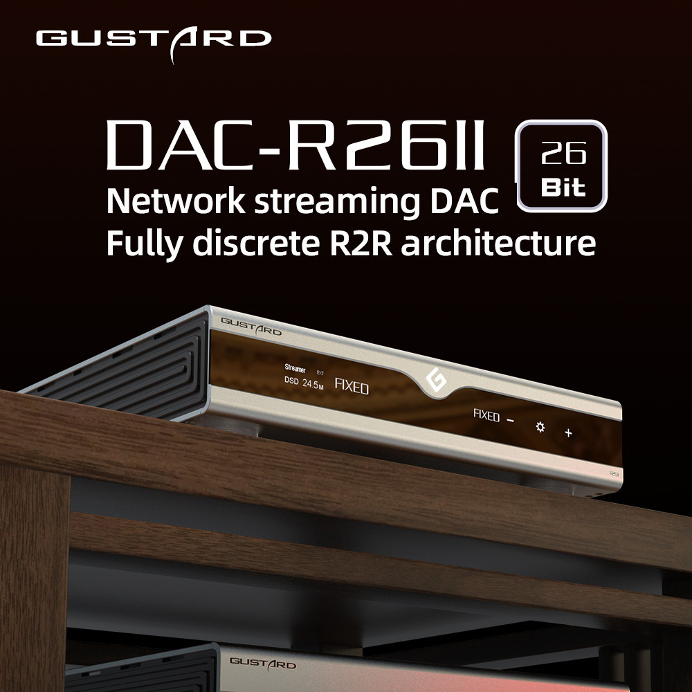 GUSTARD DAC-R26II HIFI Cyfrowy – R2R Dac Balanced Xlr recenzja i cena