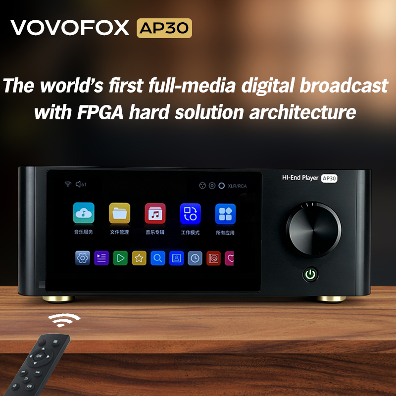 VOVOFOX AP30 HiFi Network Stre – Dac Streamer Network Player recenzja i cena