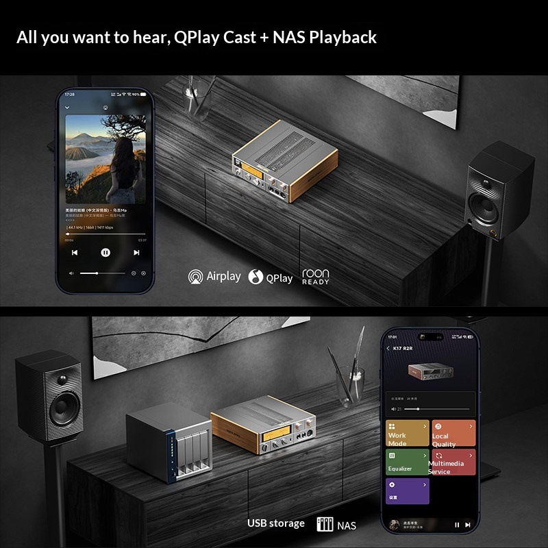 FiiO K17 R2R Desktop DAC Amp D – Dac With Headphone Amp Balanced recenzja i cena