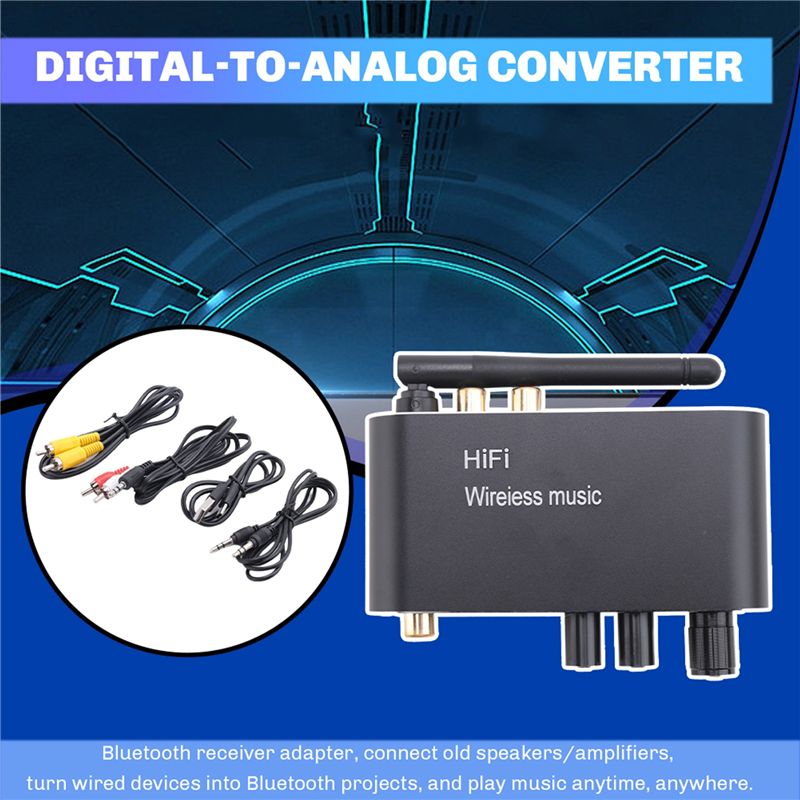 EVENTS DAY Konwerter Cyfrowo-A – Dac Usb Coaxial Optical Bluetooth recenzja i cena