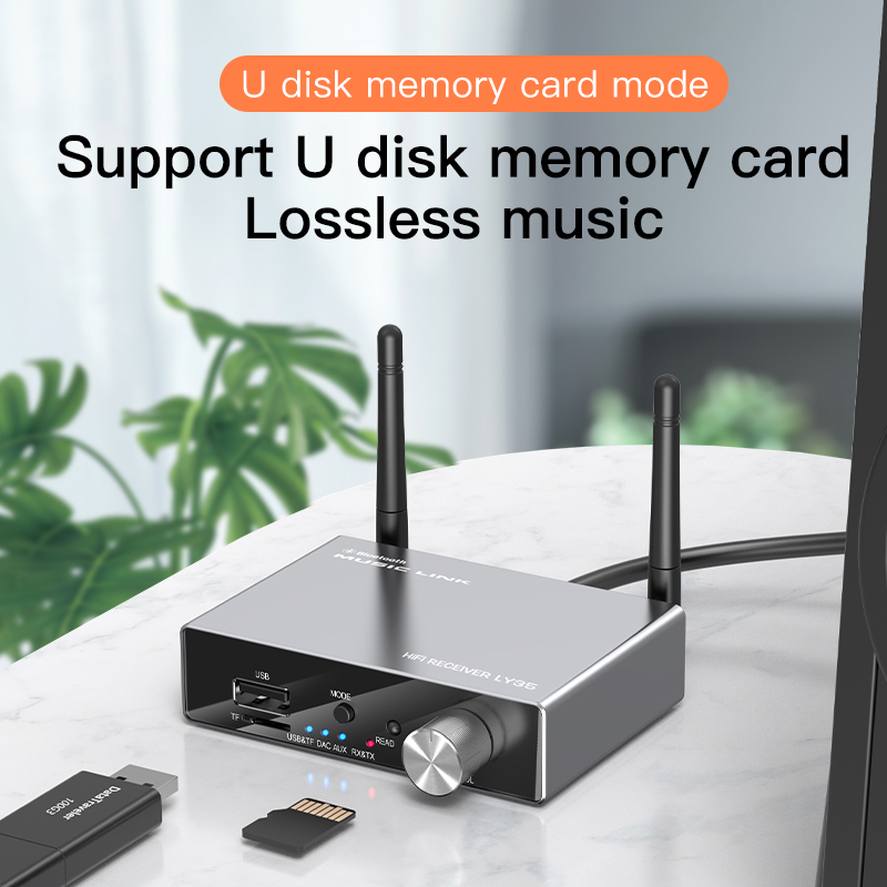 6 w 1 DAC Bluetooth 5.3 odbior – Dac Usb Coaxial Optical Bluetooth recenzja i cena
