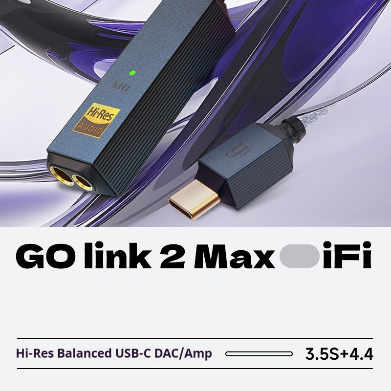 iFi Audio GO link 2 Max Hi-Res – Portable Dac Dongle Usb C recenzja i cena