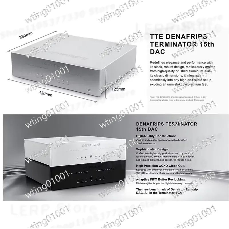 dla DENAFRIPS TERMINATOR 15TH  – R2R Dac Balanced Xlr recenzja i cena