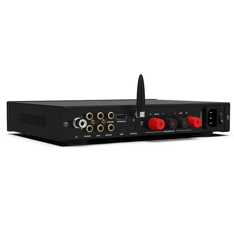 Wzmacniacz mocy SMSL AS400 DAC – Dac Usb Coaxial Optical Bluetooth recenzja i cena