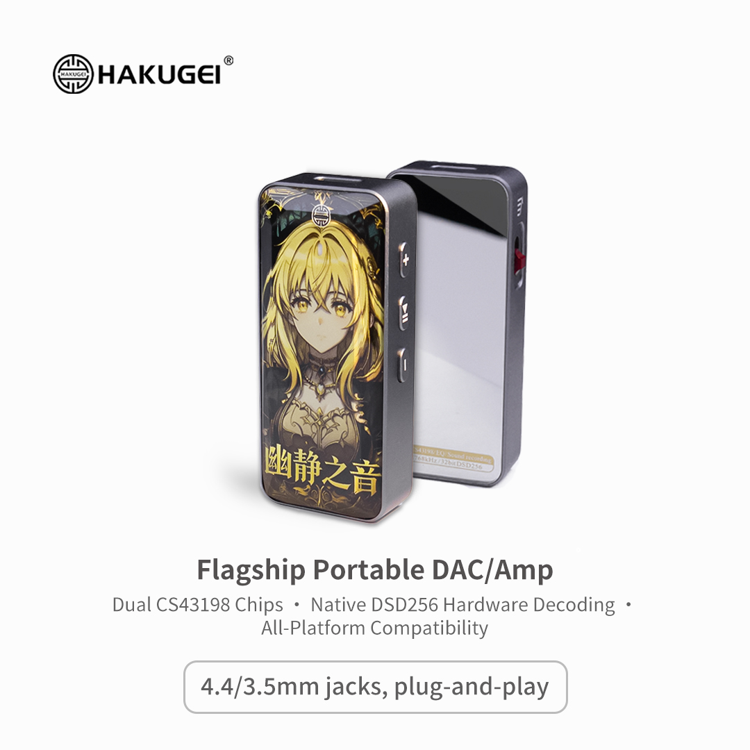 HAKUGEI Quiet Sound Przenośny  – Portable Dac Dongle Usb C recenzja i cena