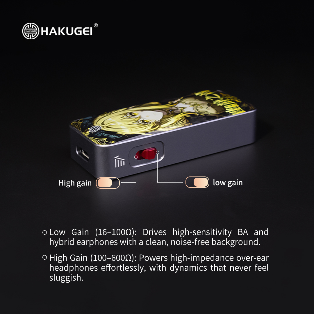HAKUGEI Quiet Sound Przenośny  – Portable Dac Dongle Usb C recenzja i cena