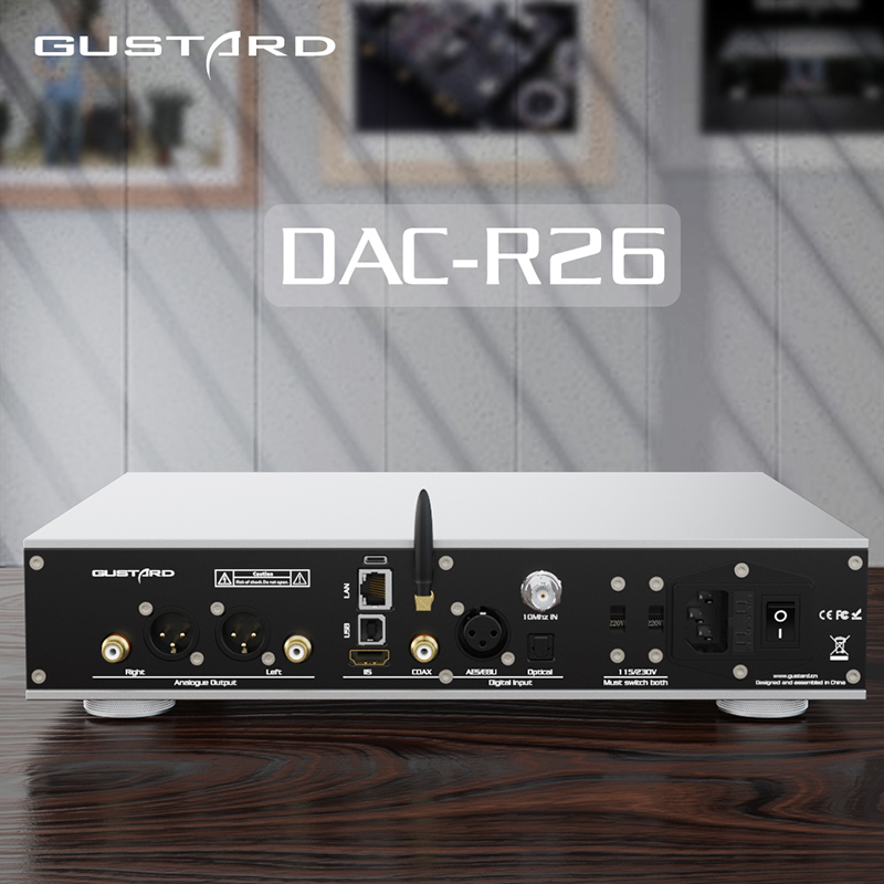 Gustard DAC-R26 Dyskretny DAC  – R2R Dac Balanced Xlr recenzja i cena