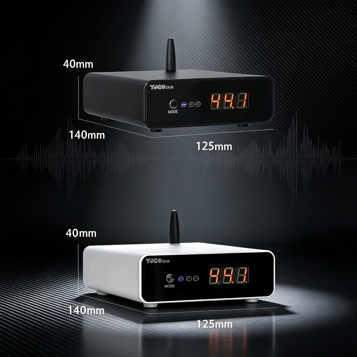 YJCO HiFi ES9038Q2M – odbiorni – Dac Usb Coaxial Optical Bluetooth recenzja i cena