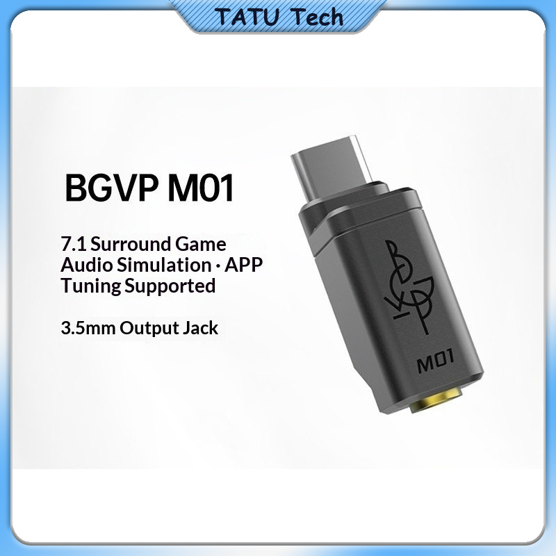 BGVP M01 Przenośny, bezstratny – Portable Dac Dongle Usb C recenzja i cena
