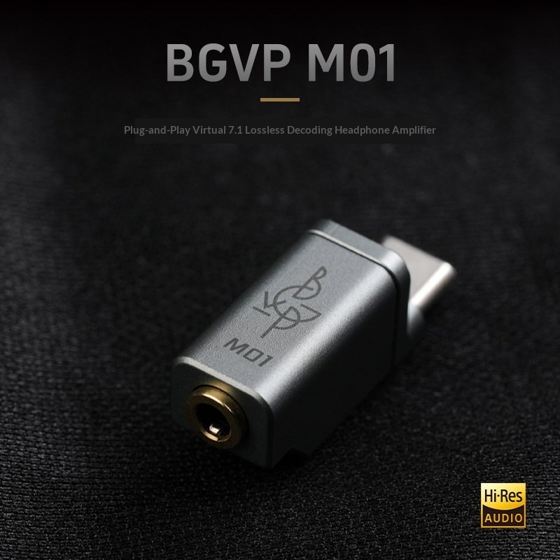 BGVP M01 Przenośny, bezstratny – Portable Dac Dongle Usb C recenzja i cena