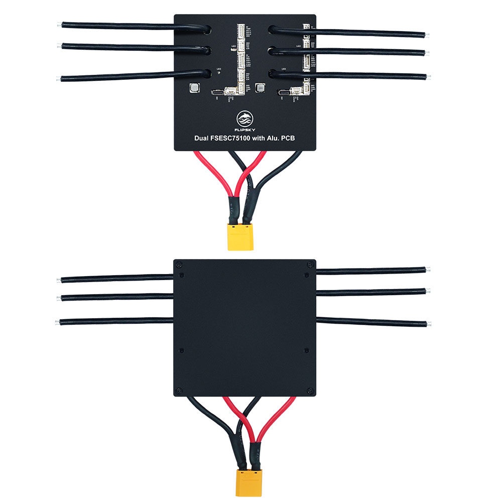 Flipsky Dual 75100 z aluminiow – Dual Ess9038 Dac recenzja i cena