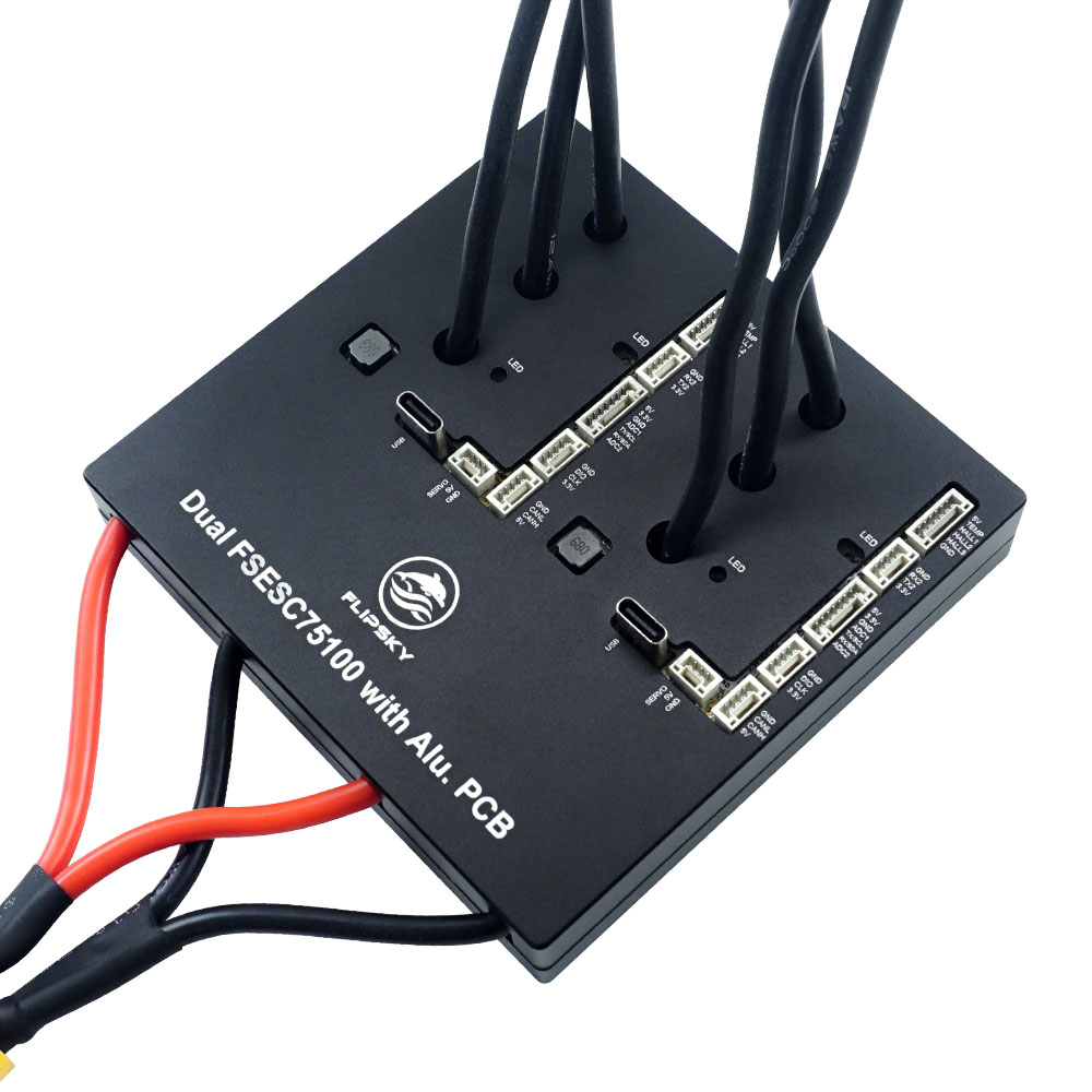 Flipsky Dual 75100 z aluminiow – Dual Ess9038 Dac recenzja i cena