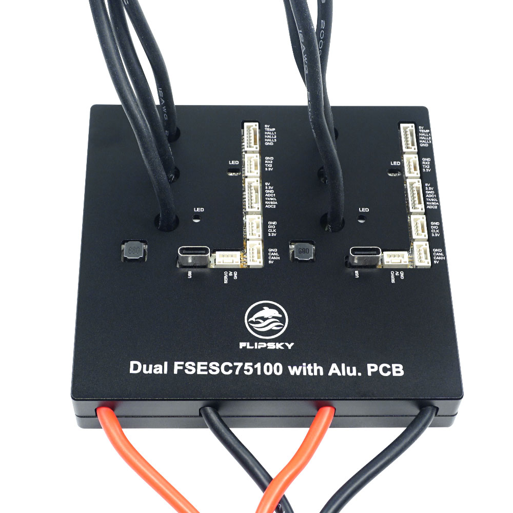 Flipsky Dual 75100 z aluminiow – Dual Ess9038 Dac recenzja i cena